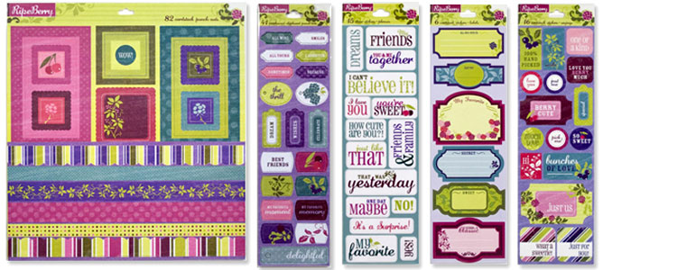 scrapbooking products